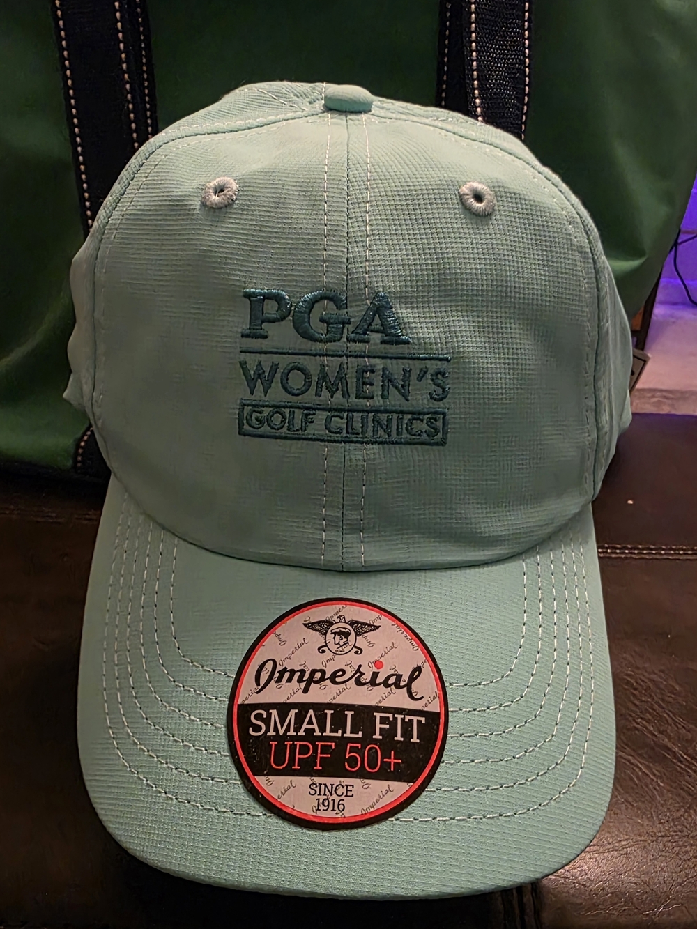 PGA Women’s Golf Clinics Mint Green Baseball Cap